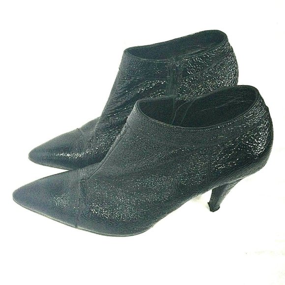 Tosca Blu Ankle Boots Italian Leather Heels EU 39 US 8.5 Stunning - Picture 3 of 8